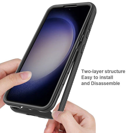 Samsung Galaxy S24 - 360 Full Cover Defense Case - Black - Casebump