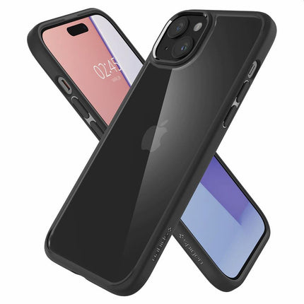 Spigen Ultra Hybrid Case Apple iPhone 15 Plus (Matte Black) ACS06657 - Casebump