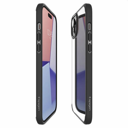 Spigen Ultra Hybrid Case Apple iPhone 15 Plus (Matte Black) ACS06657 - Casebump