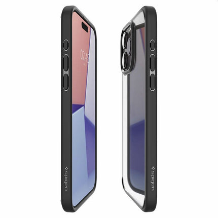 Spigen Ultra Hybrid Case Apple iPhone 15 Pro (Matte Black) ACS06713 - Casebump
