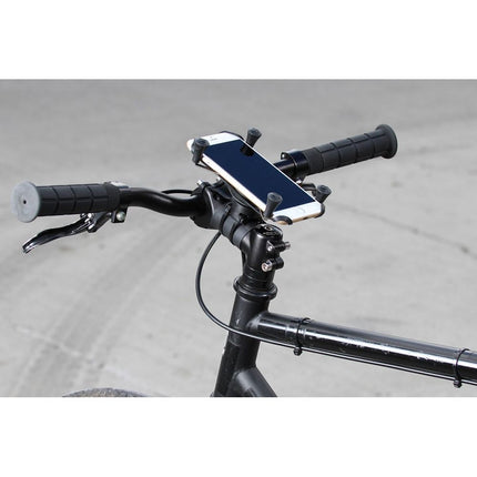 RAM® X-Grip® Large Phone Mount with RAM® EZ-On/Off™ Bicycle Mount (Black) - Casebump