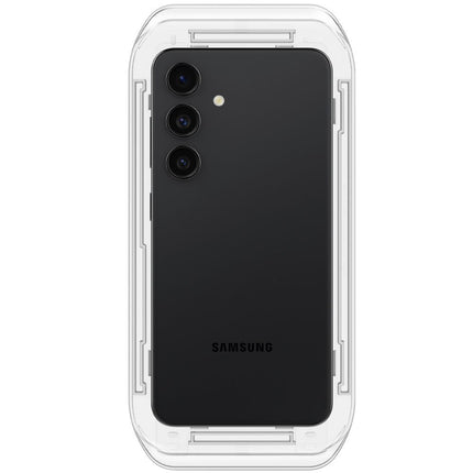 Spigen Glass Samsung Galaxy S24 Met Montage Frame EZ FIT - 2 Pack AGL07440 - Casebump