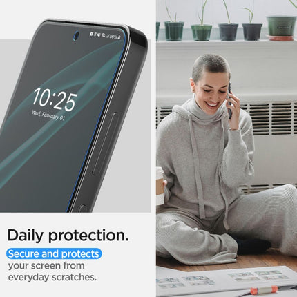 Spigen Neo Flex Screenprotector Samsung Galaxy S24 (2 Pack) - AFL07439 - Casebump