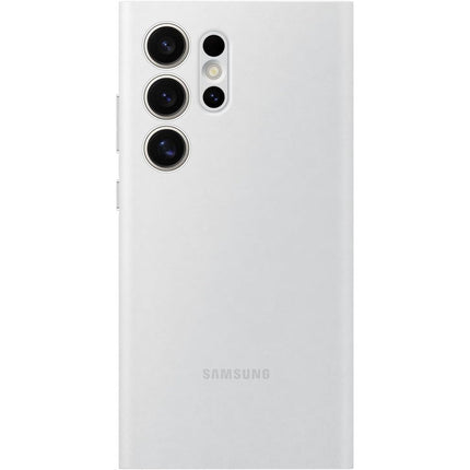 Samsung Galaxy S24 Ultra Smart View Wallet Case (White) - EF-ZS928CWEGWW - Casebump