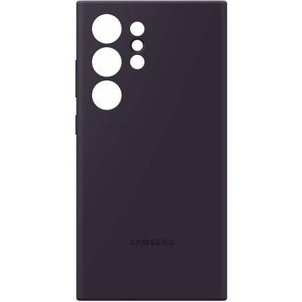 Samsung Galaxy S24 Ultra Silicone Case (Dark Violet) - EF-PS928TEEGWW - Casebump