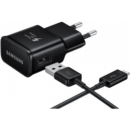 Samsung USB-C Fast Charger (2A) (Black) - EP-TA20EBECG - Casebump