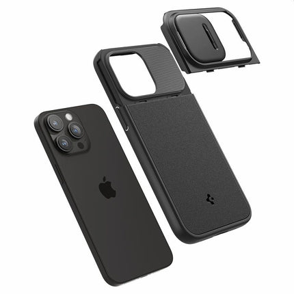 Spigen Optik Armor Mag Case Iphone 15 Pro (Black) ACS06738 - Casebump
