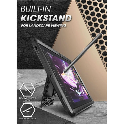 Supcase Samsung Galaxy Tab A9+ Unicorn Beetle Pro Case (black) - Casebump