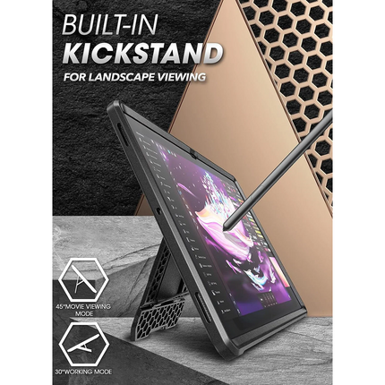Supcase Samsung Galaxy Tab S9 Ultra Unicorn Beetle Pro Case (Black) - Casebump