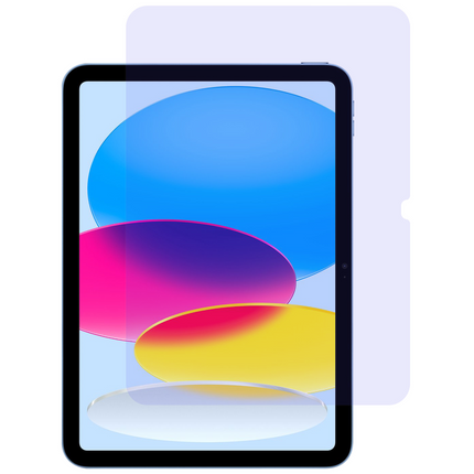 iPad 2022 (10th Gen) Blue Filter Tempered Glass - Screenprotector - Casebump