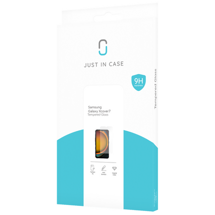 Samsung Galaxy Xcover7 Tempered Glass -  Screenprotector - Clear - Casebump