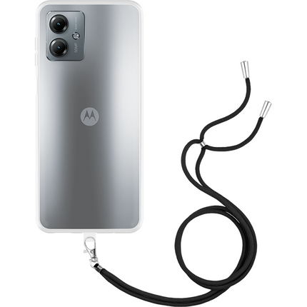 Motorola Moto G14 Necklace TPU Case - Clear - Casebump