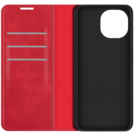 iPhone 13 Magnetic Wallet Case - Red - Casebump