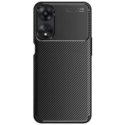 Oppo A78 5G Rugged Soft TPU Case - Black - Casebump