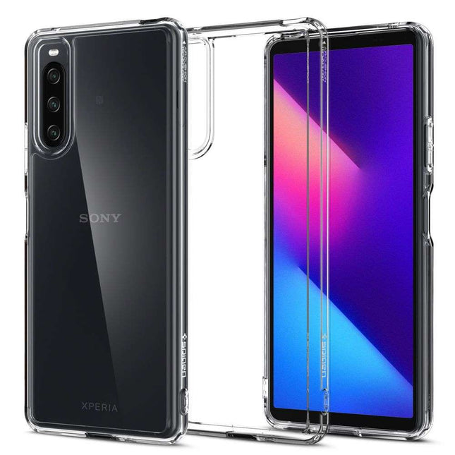 Spigen Ultra Hybrid Case Sony Xperia 10 IV (Crystal Clear) ACS04553 - Casebump