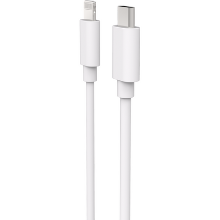 Essential USB-C to Lightning Cable (150cm) - White - Casebump