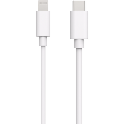 Essential USB-C to Lightning Cable (150cm) - White - Casebump