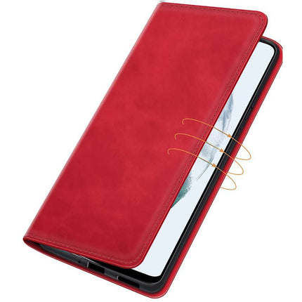 Samsung Galaxy S21 Plus Wallet Case Magnetic - Red - Casebump