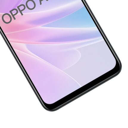 Oppo A78 5G Full Cover Tempered Glass -  Screenprotector - Black - Casebump