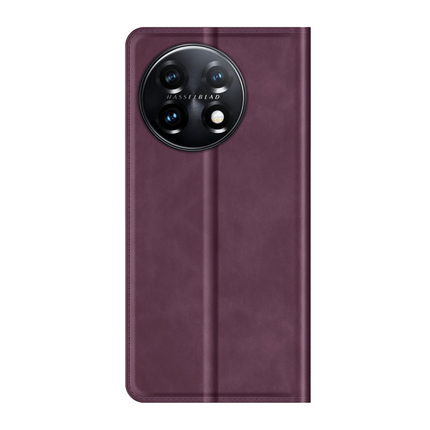 OnePlus 11 Magnetic Wallet Case - Purple - Casebump