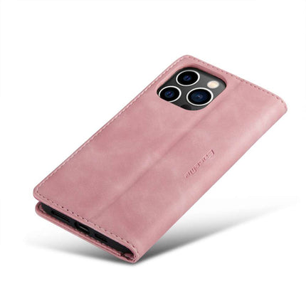 CASEME iPhone 14 Pro Max Retro Wallet Case - Pink - Casebump