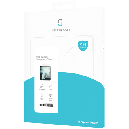 OnePlus Pad Tempered Glass -  Screenprotector - Clear - Casebump