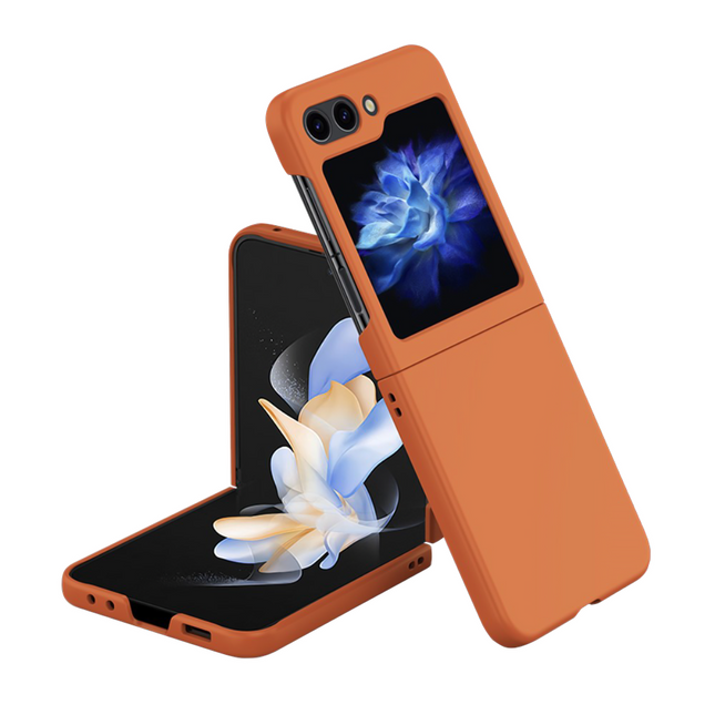 Samsung Galaxy Z Flip5 Hard Case - Orange - Casebump