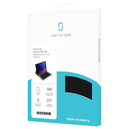 Samsung Galaxy Tab S9 Plus - Premium Bluetooth Keyboard Cover Azerty - Casebump