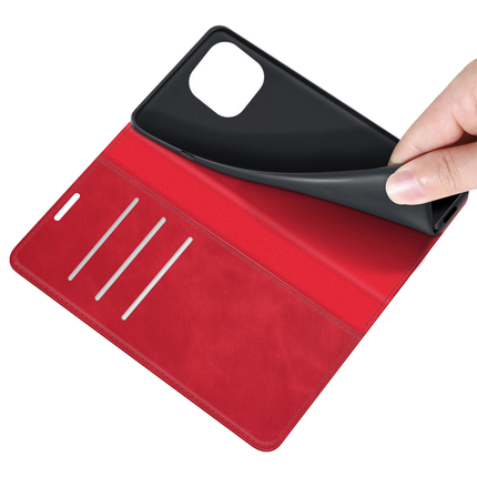 Apple iPhone 14 Plus Wallet Case Magnetic - Red - Casebump