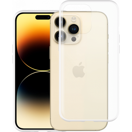 iPhone 14 Pro Max Soft TPU Case (Clear) - Casebump