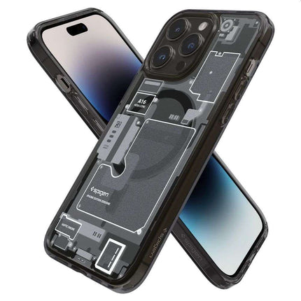 Spigen Ultra Hybrid Mag Case Apple iPhone 14 Pro (Zero One) Magfit ACS05540 - Casebump