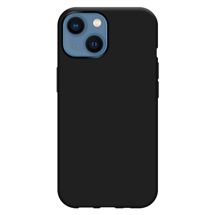 Apple iPhone 13 Mini Soft TPU Case with Strap - (Black) - Casebump