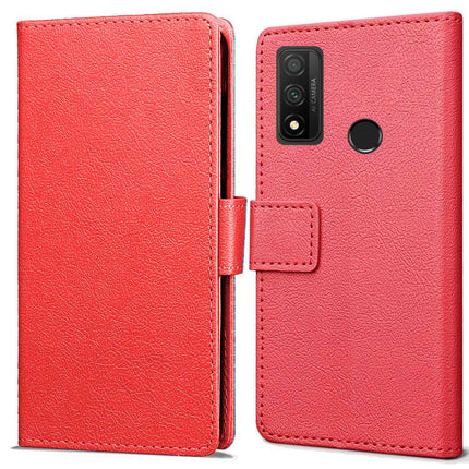 Huawei P Smart 2020 Wallet Case (Red) - Casebump