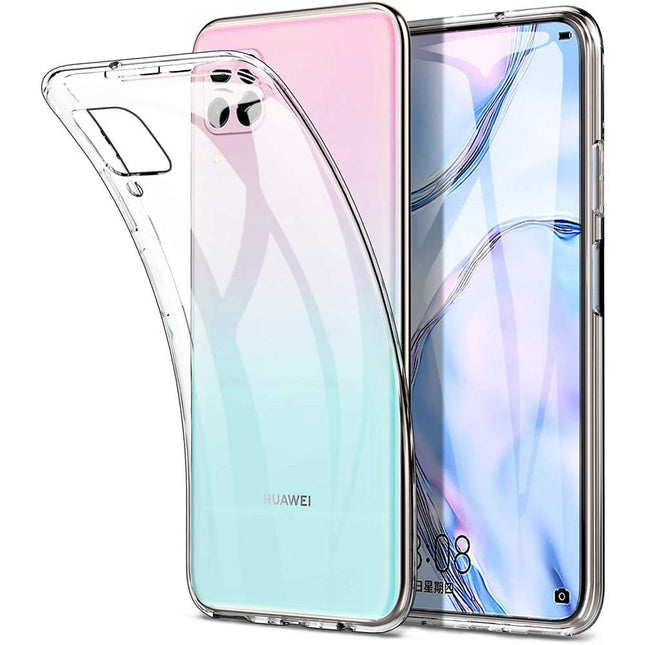 Huawei P40 Lite Soft TPU case (Clear) - Casebump