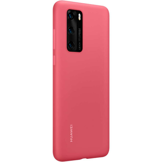 Huawei P40 Silicon Protective Case (Berry Red) - 51993727 - Casebump