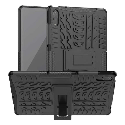 Rugged Hybrid Lenovo Tab P11 Pro Case (Black) - Casebump