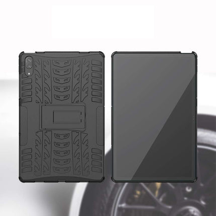 Rugged Hybrid Lenovo Tab P11 Pro Case (Black) - Casebump