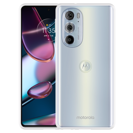 Motorola Edge 30 Pro Soft TPU Case (Clear) - Casebump