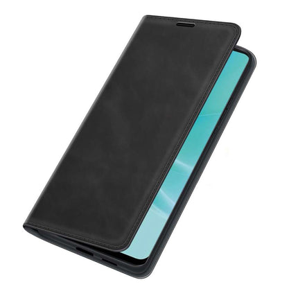 Oppo A57 Wallet Case Magnetic - Black - Casebump