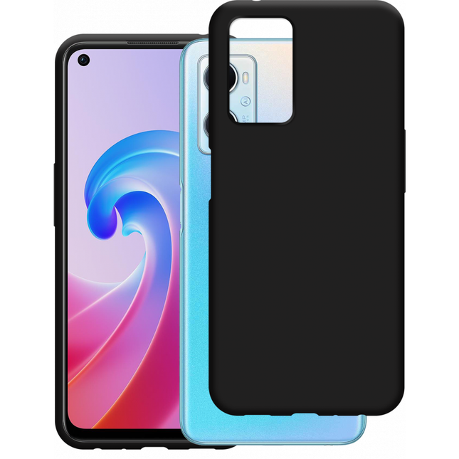 Oppo A96 Soft TPU Case (Black) - Casebump