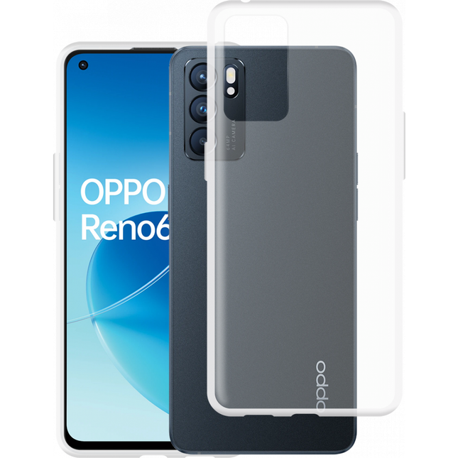 Oppo Reno6 5G Soft TPU Case (Clear) - Casebump