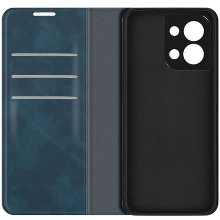 Oppo Reno8 5G Wallet Case Magnetic - Blue - Casebump
