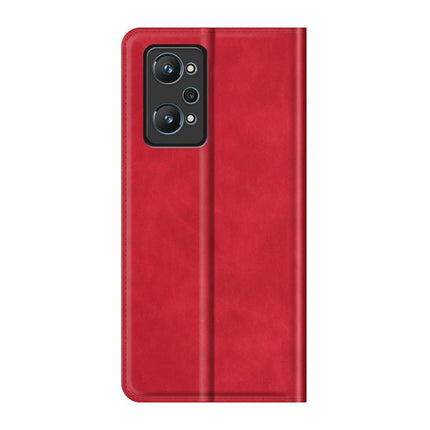 Realme GT2 Wallet Case Magnetic - Red - Casebump