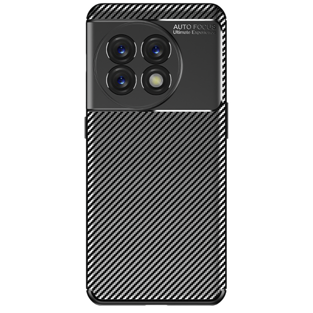 OnePlus 11 Rugged Soft TPU Case - Black - Casebump