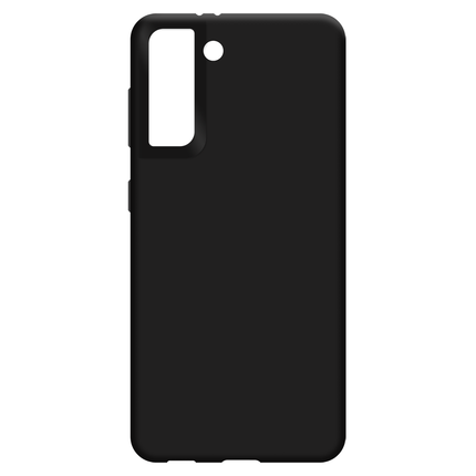 Samsung Galaxy S21 Soft TPU Case with Strap - (Black) - Casebump