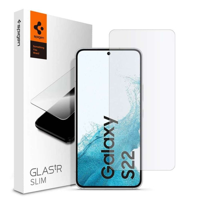 Spigen Glas tR Slim Samsung Galaxy S22 Tempered Glass - AGL04155 - Casebump