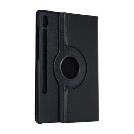 Samsung Galaxy Tab S7 FE Rotating 360 Case (Black) - Casebump