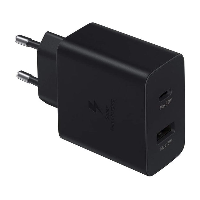 Samsung 35W Power Adapter Duo EP-TA220NBEGEU (Black) - Casebump