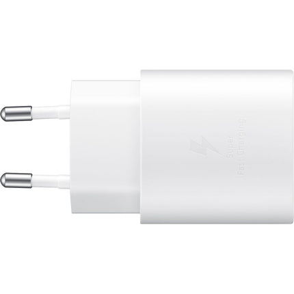Samsung USB-C Charger (25W) (White) - EP-TA800NWE (no cable) - Casebump