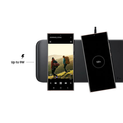 Samsung Wireless Charger Trio Pad (Black) - EP-P6300TB - Casebump